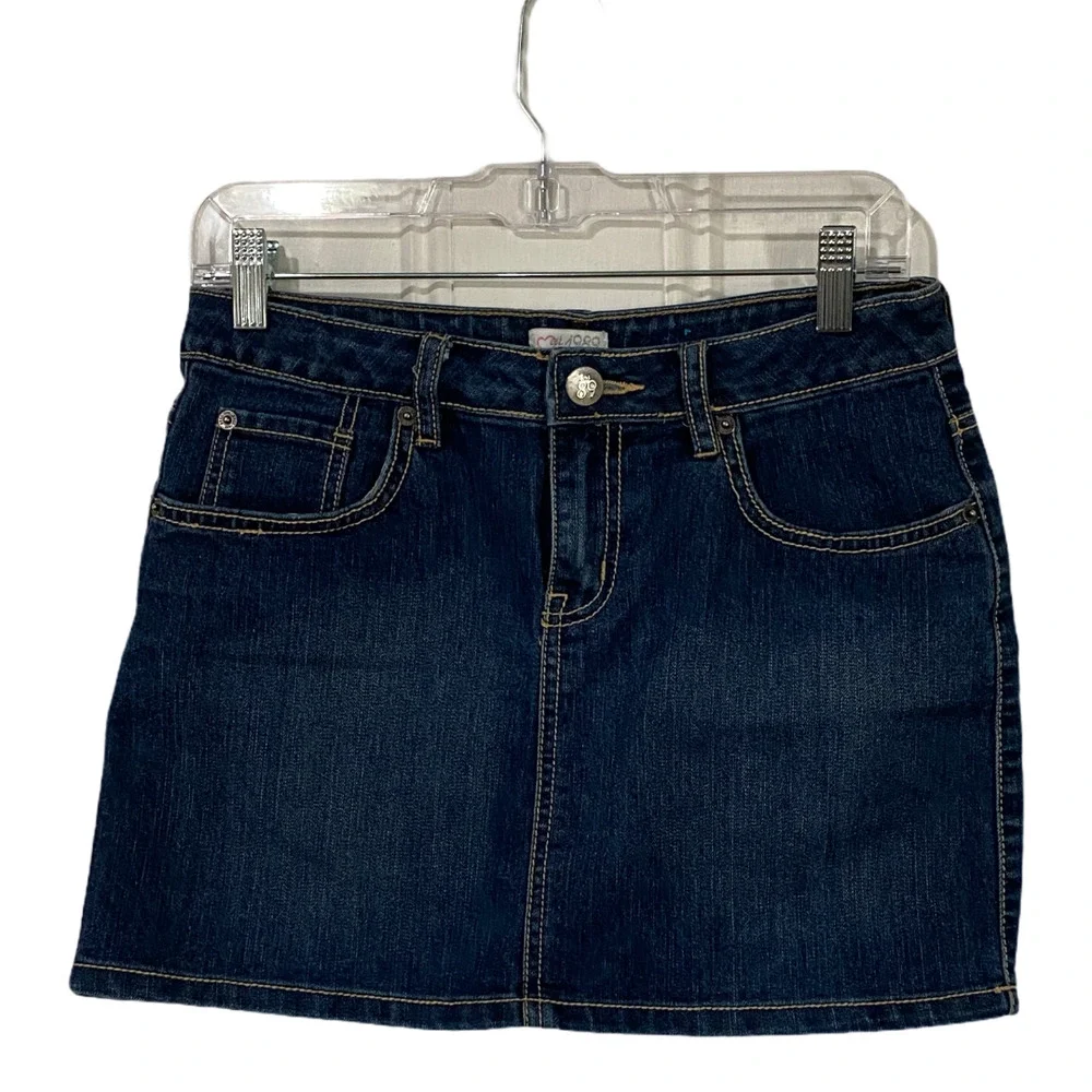 The Children's Place Jean Denim Skirt Girl's Size 14 Stretch